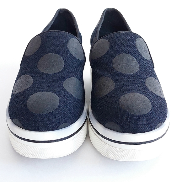 Stella McCartney Scarpa Tess S Gomma Back Polka Dot Platform Sneaker - Picture 3 of 9